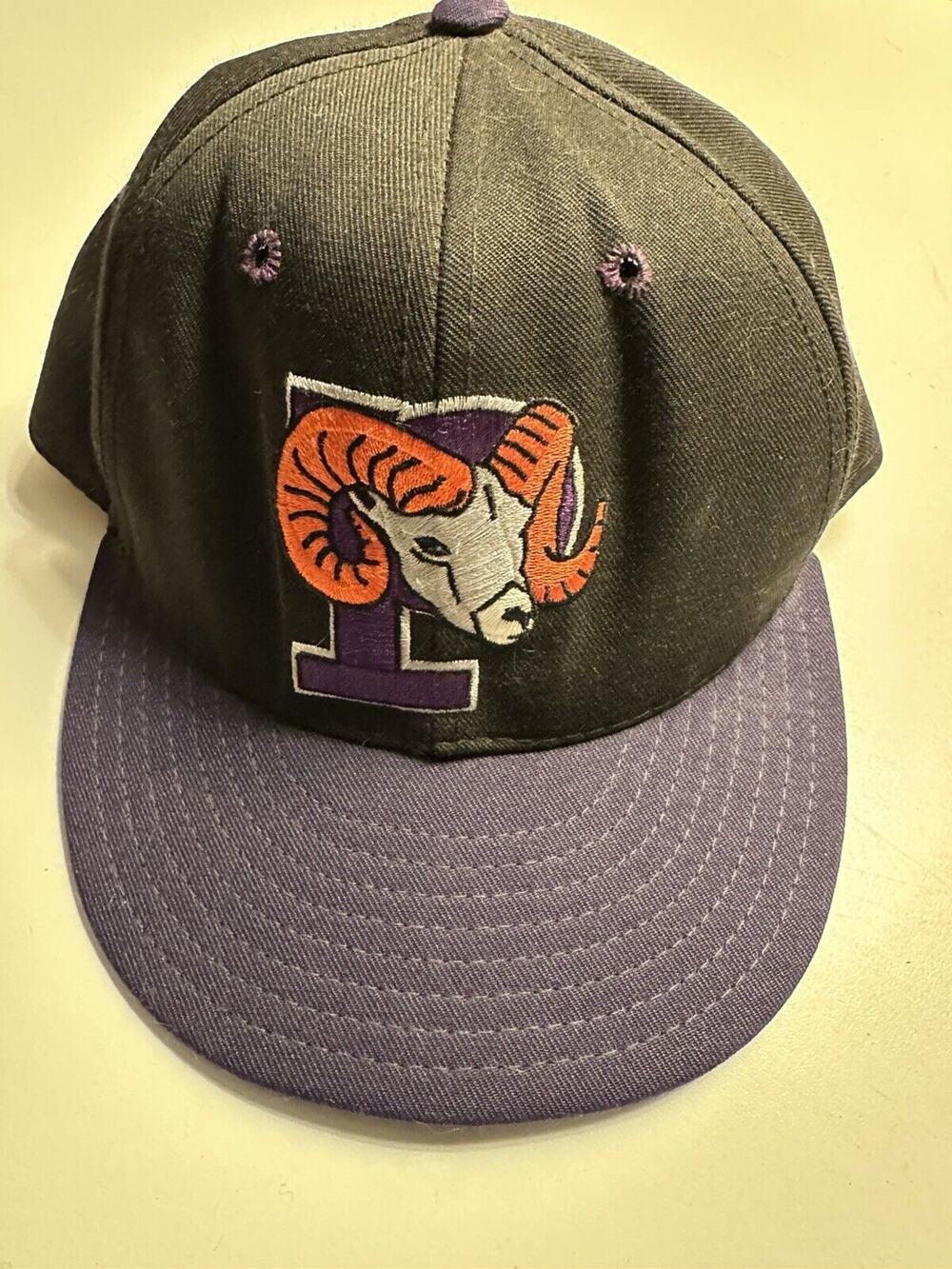 HAT CAP Texas Little League Pueblo Longhorns Vintage Fitted Baseball 7 3/8